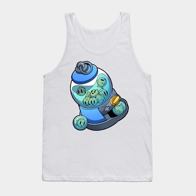 STICKER GAME FISH GACHA MACHINE Tank Top by IrgiNM